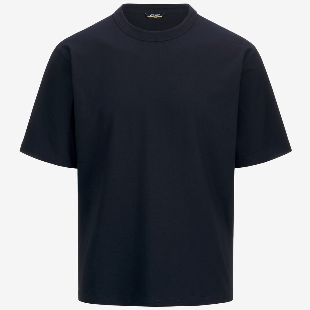 T-Shirts & Top_Man_FANTOME COTTON_T-Shirt_Blue Depth - Commercial 1