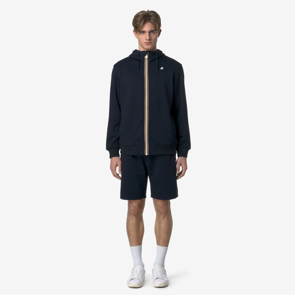 Bermuda da Uomo Blu per Sport e Comfort in Clima Caldo 02