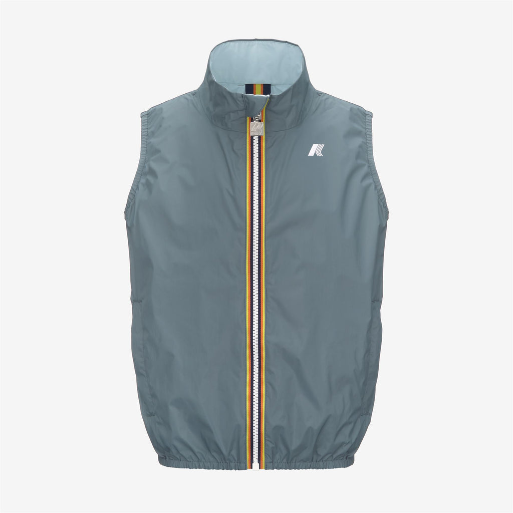 Jackets_BOY_P. VALEN PLUS.2 DOUBLE_Vest_Green Iron - Blue Baby - Commercial 1