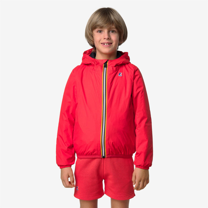 P. LE VRAI 4.0 CLAUDE WARM - Jackets - Medio - Bambino/a - RED POPPY 4
