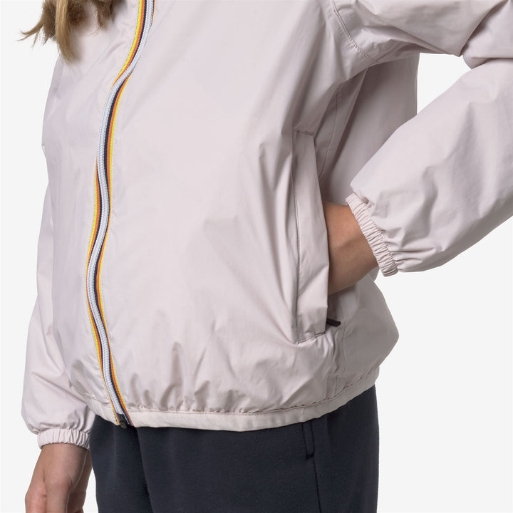 Chaqueta impermeable plegable unisex gris para niños 3