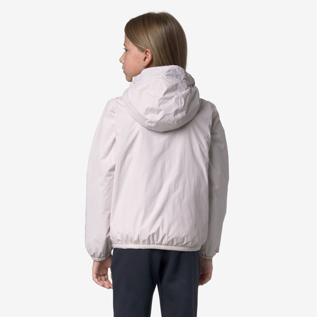 Chaqueta impermeable plegable unisex gris para niños main