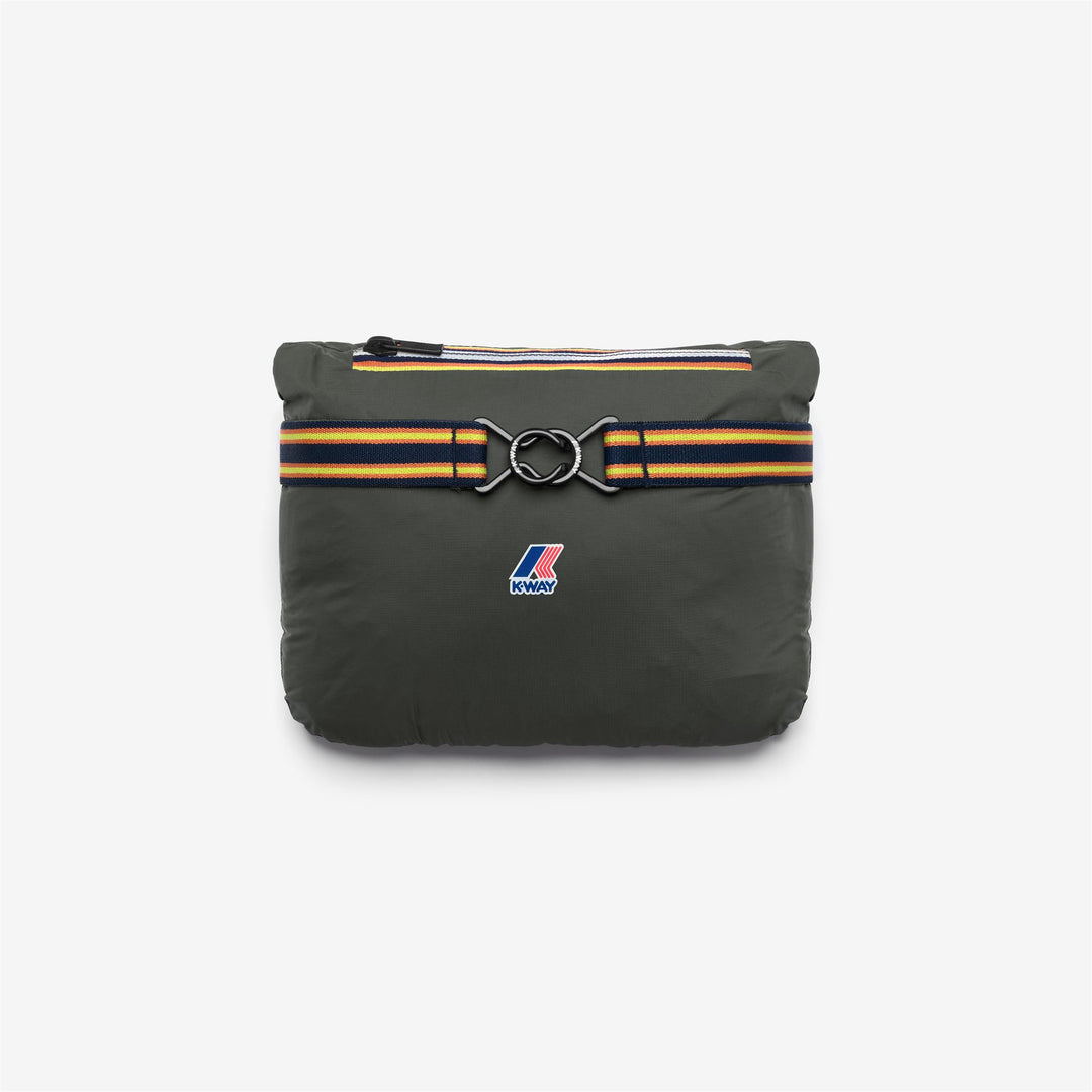 Chaqueta térmica plegable unisex para niños verde oscuro main