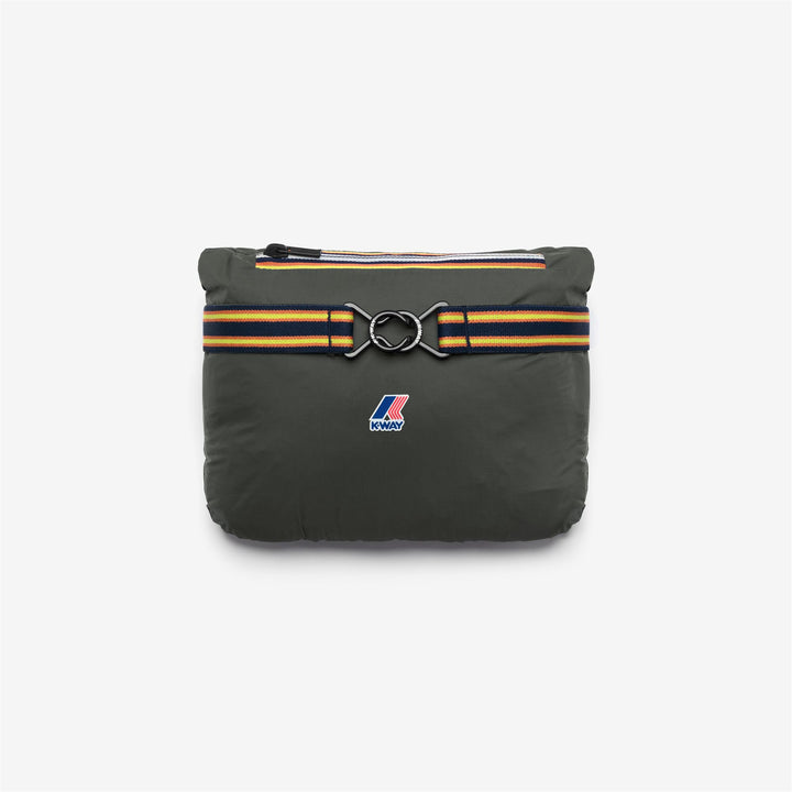 Chaqueta térmica plegable unisex para niños verde oscuro 2