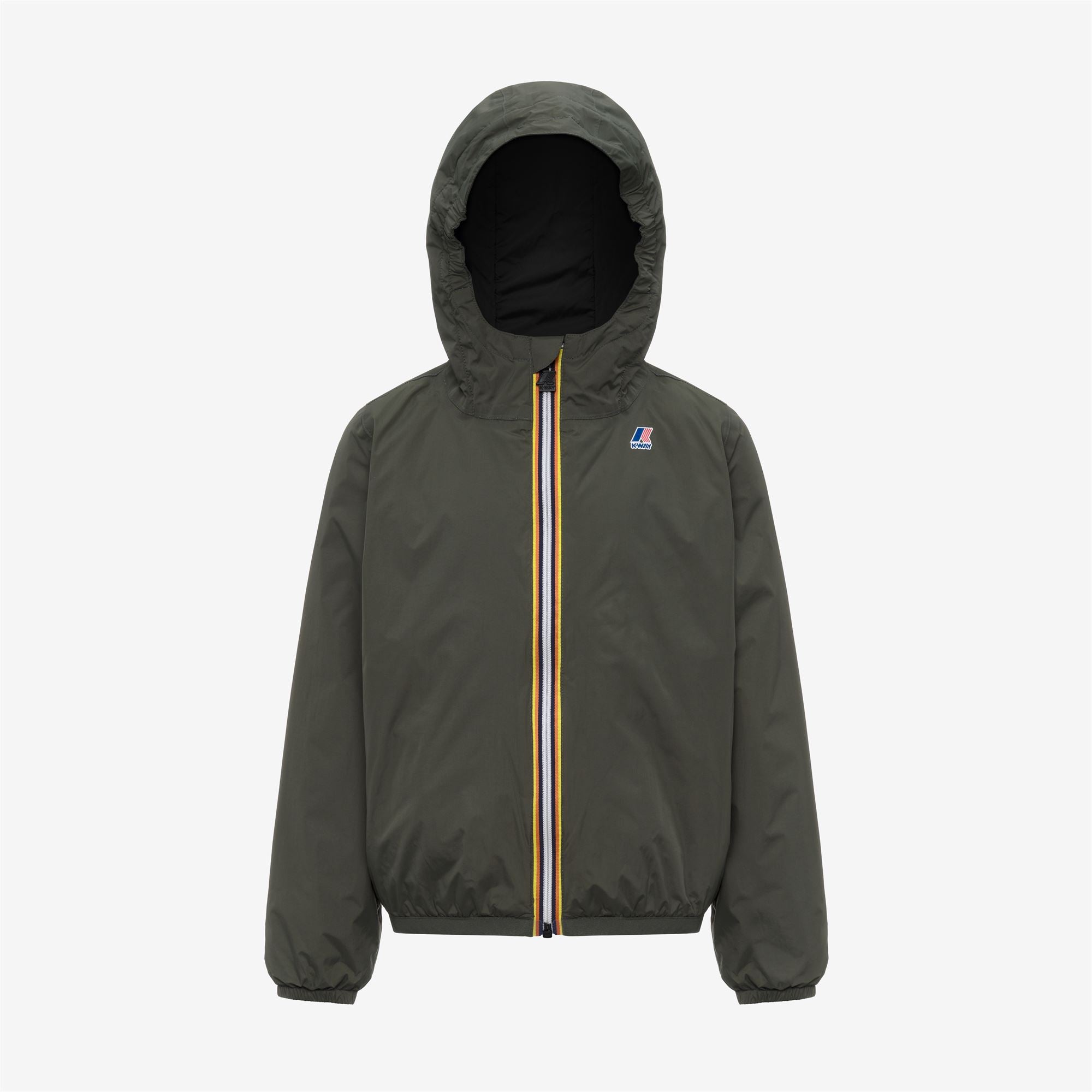 Jackets_KID UNISEX_P. LE VRAI 4.0 CLAUDE WARM_Mid_GREEN BLACKISH - Commercial 1