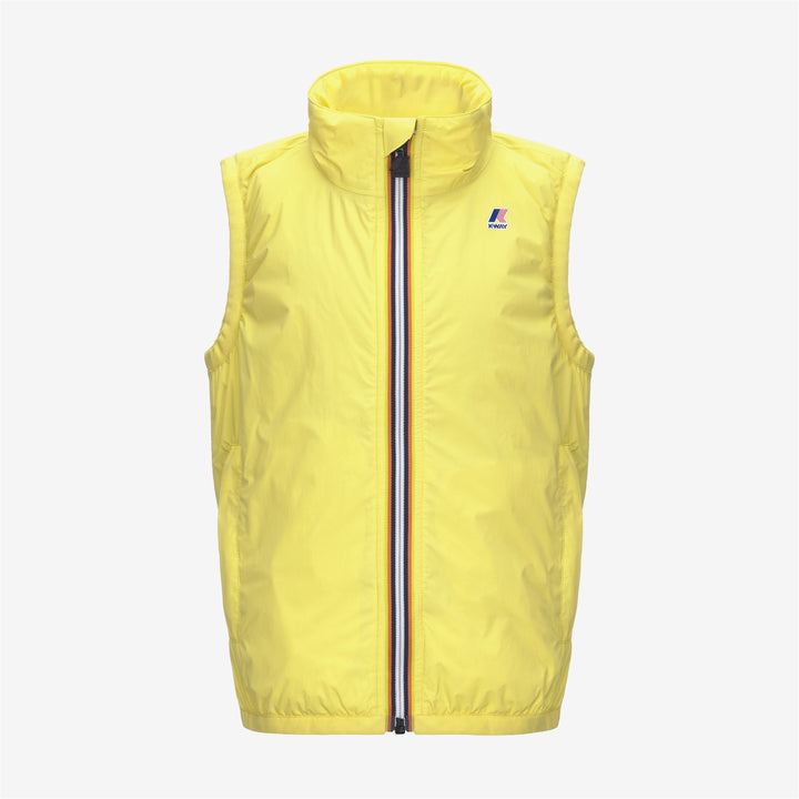 Gilet unisex verde ripiegabile e resistente alle intemperie per bambini 1