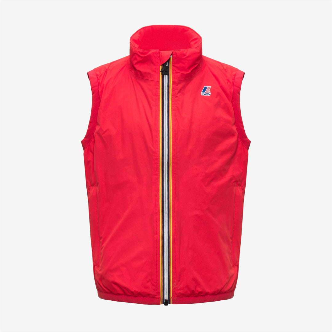 P. LE VRAI 4.0 ROULAND WARM - Jackets - Gilet - Bambino/a - RED POPPY 01