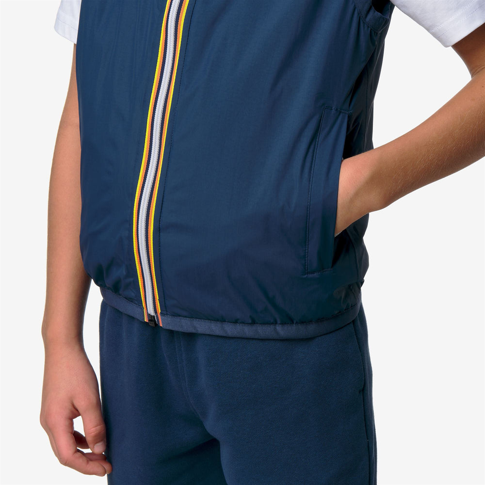 P. LE VRAI 4.0 ROULAND WARM - Jackets - Gilet - Bambino/a - BLUE INSIGNIA 02