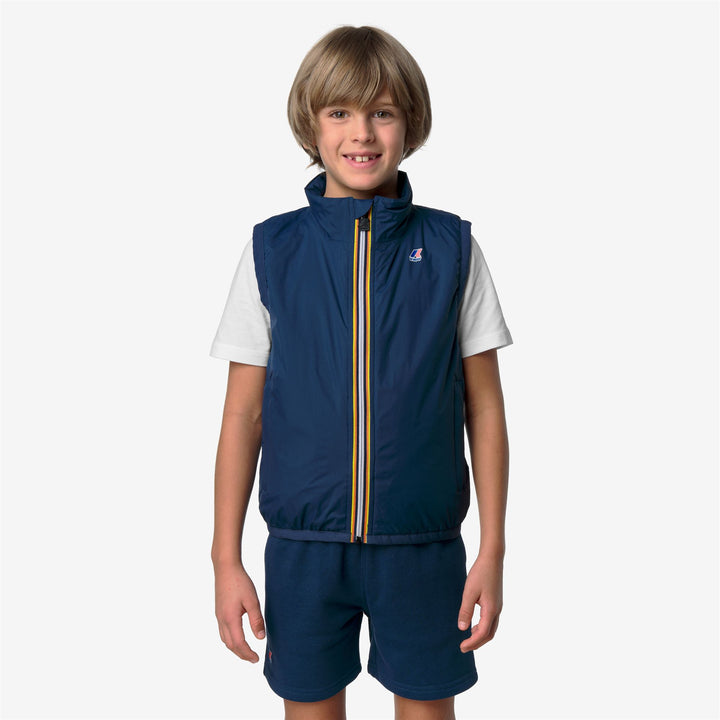 P. LE VRAI 4.0 ROULAND WARM - Jackets - Gilet - Bambino/a - BLUE INSIGNIA 4