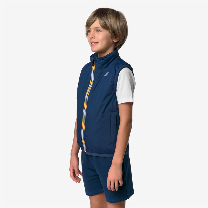 P. LE VRAI 4.0 ROULAND WARM - Jackets - Gilet - Bambino/a - BLUE INSIGNIA 5