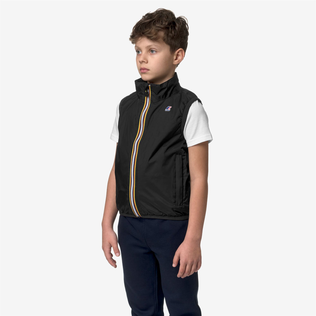 Jackets_KID UNISEX_P. LE VRAI 4.0 ROULAND WARM_Vest_Black Pure - Commercial 5