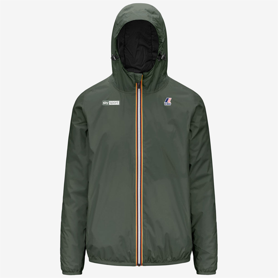 K-Way Le Vrai 3.0 Claude - Giacca Impermeabile Verde/Nero, Taglia XL - Foto 1