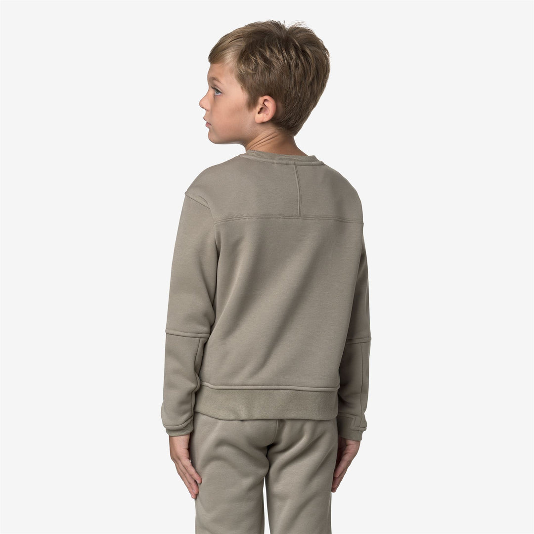 Green unisex Kids' Fleece Pull Over Sweatshirt main