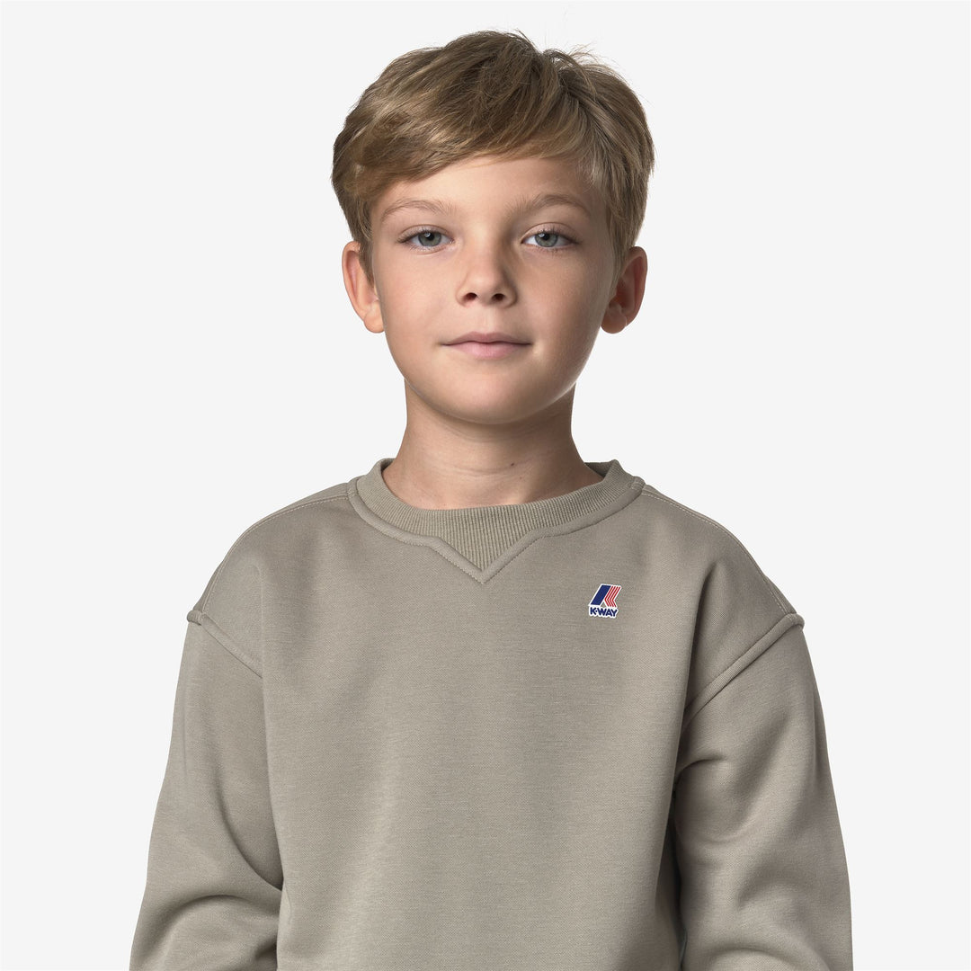 Green unisex Kids' Fleece Pull Over Sweatshirt main