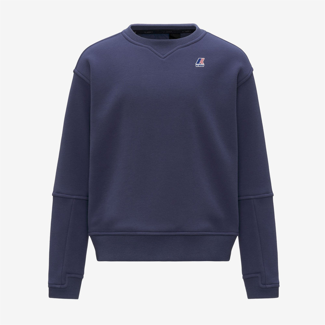 Deep blue Kids' Fleece Pull Over for Outdoor Activities 01