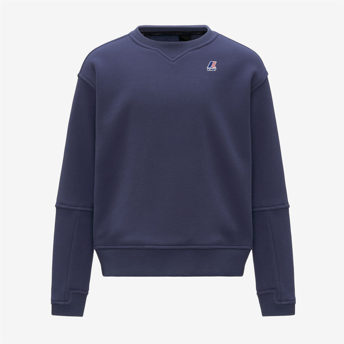 Fleece_KID UNISEX_P. NAEL BRUSHED PC_Pull Over_Blue Deep Cobalt - Commercial 1