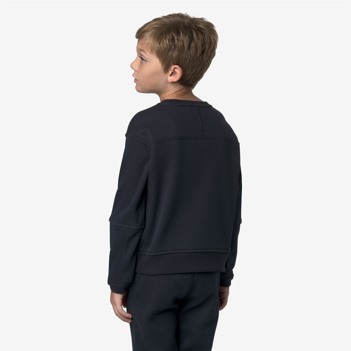 Fleece_KID UNISEX_P. NAEL BRUSHED PC_Pull Over_Blue Depth - Commercial 6