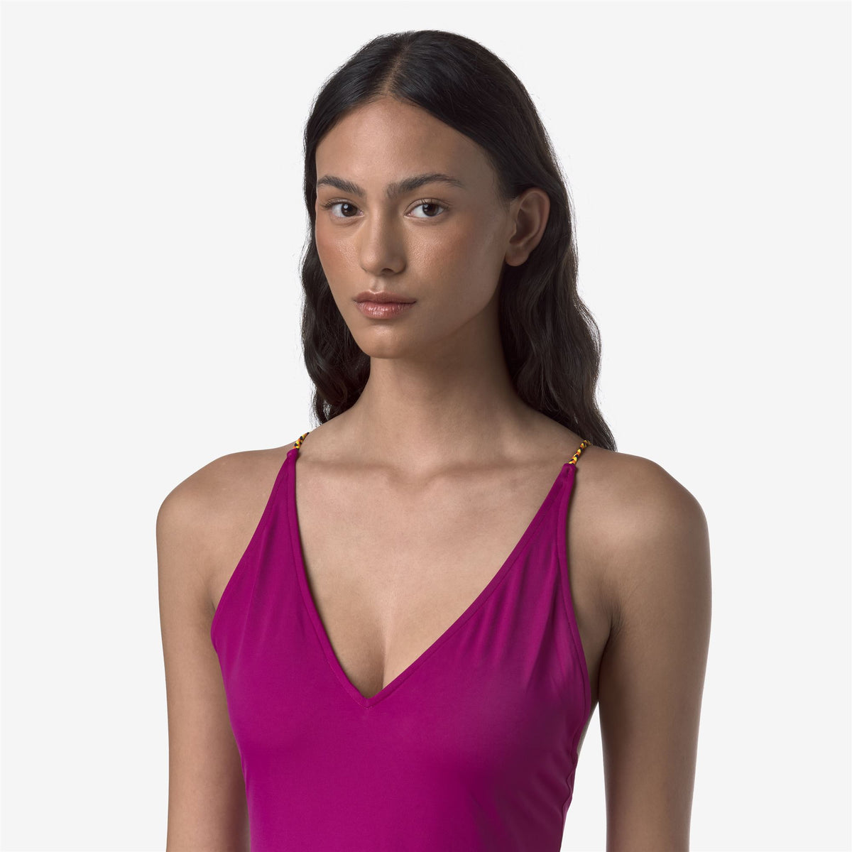 Bathing Suits_WOMAN_CROSEL BEACH_Swimsuit_Fuchsia Red Baton - Commercial 7