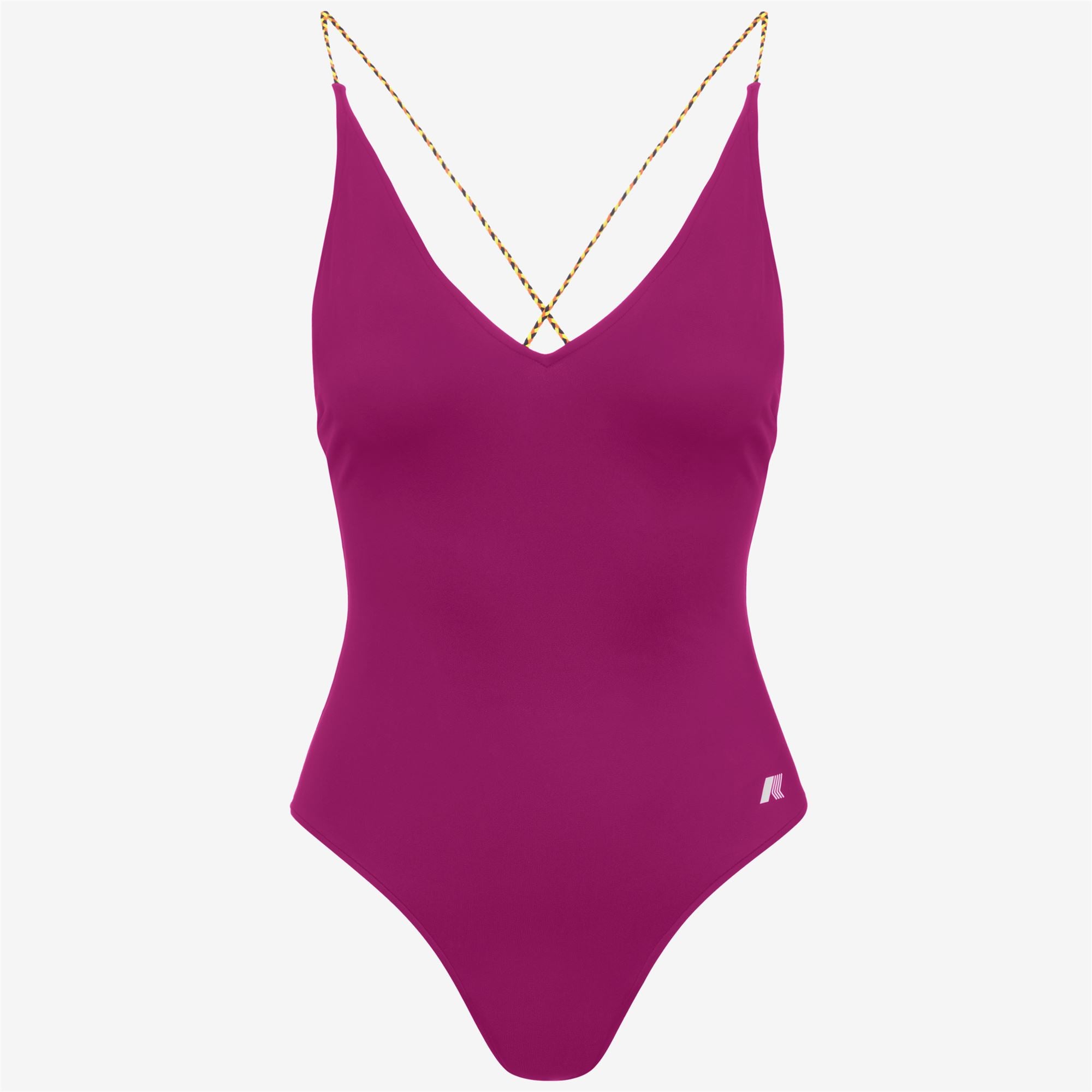 Bathing Suits_WOMAN_CROSEL BEACH_Swimsuit_Fuchsia Red Baton - Commercial 1