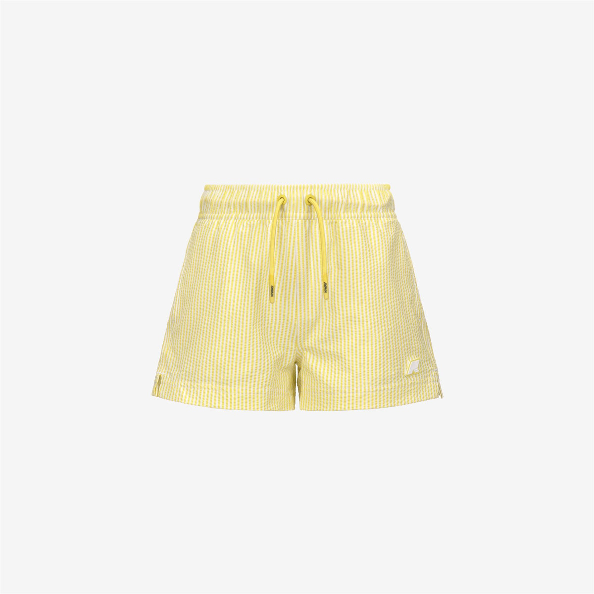 Bathing Suits_BOY_P. HAZEL STRIPES BEACH_Swimming Trunks_White - Green Acacia - Commercial 1