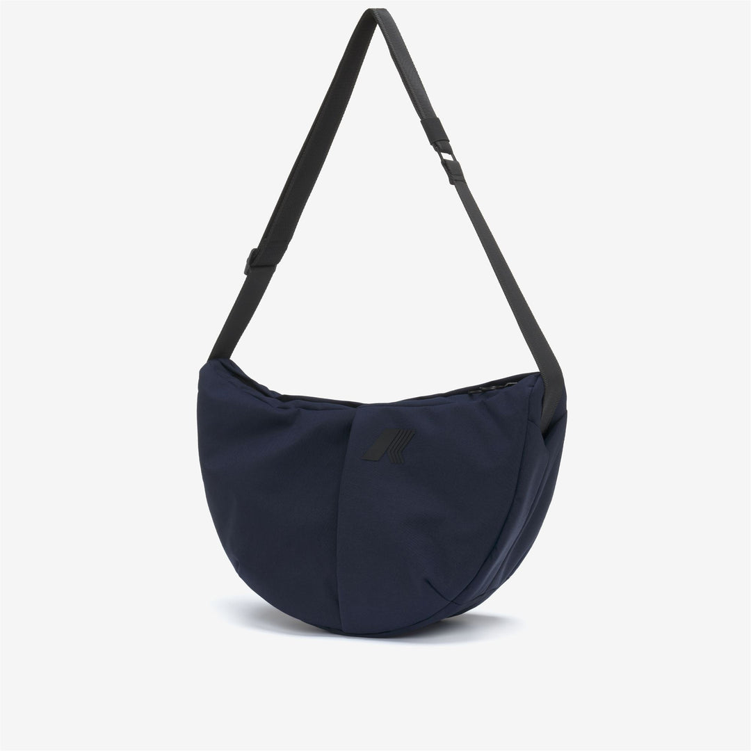 Bolso de hombro de nailon azul para mujer con múltiples bolsillos main