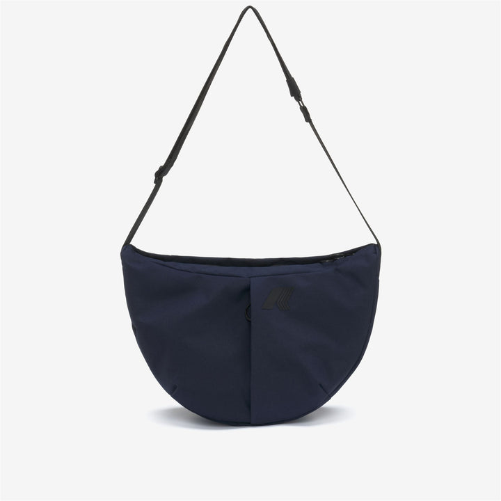 Bolso de hombro de nailon azul para mujer con múltiples bolsillos 1