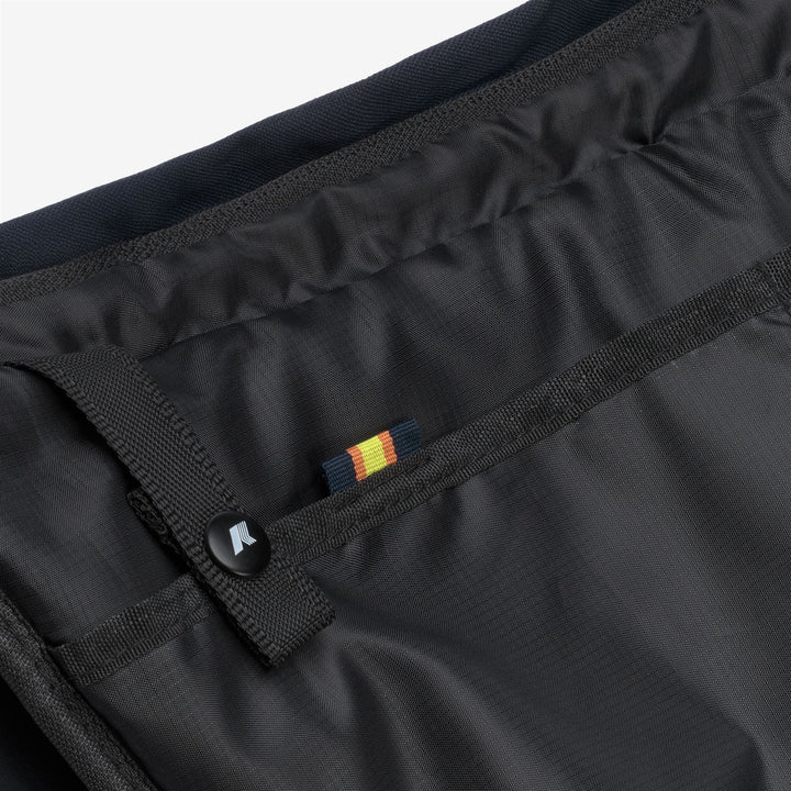 Bolso de hombro de nailon azul para mujer con múltiples bolsillos 3