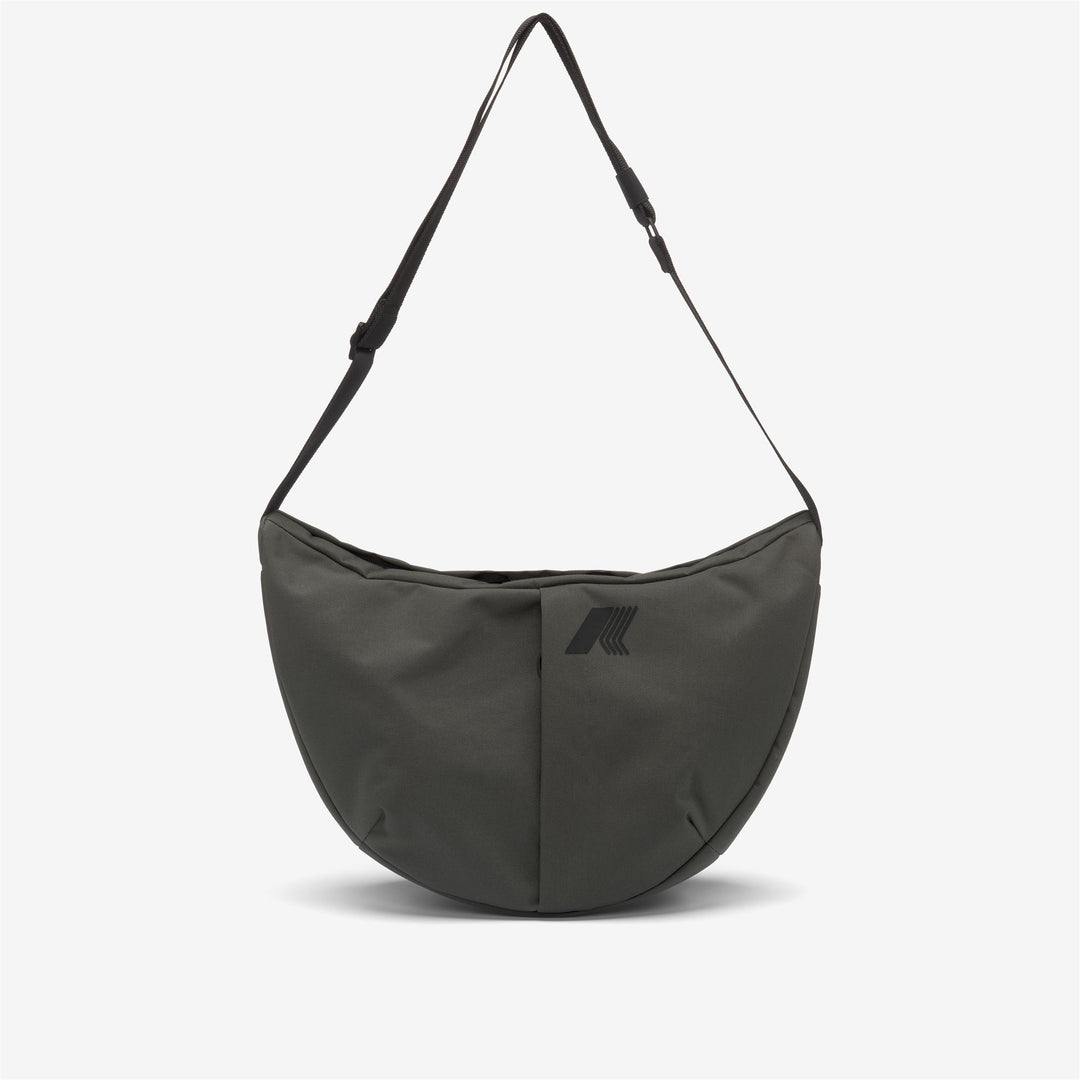 Green Women's Nylon Shoulder Bag with Multiple Pockets 01