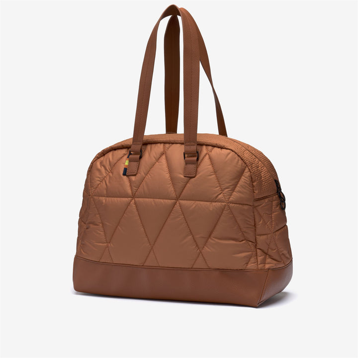 Borsa TOTE unisex arancione per sport e viaggi con finitura in pelle 2