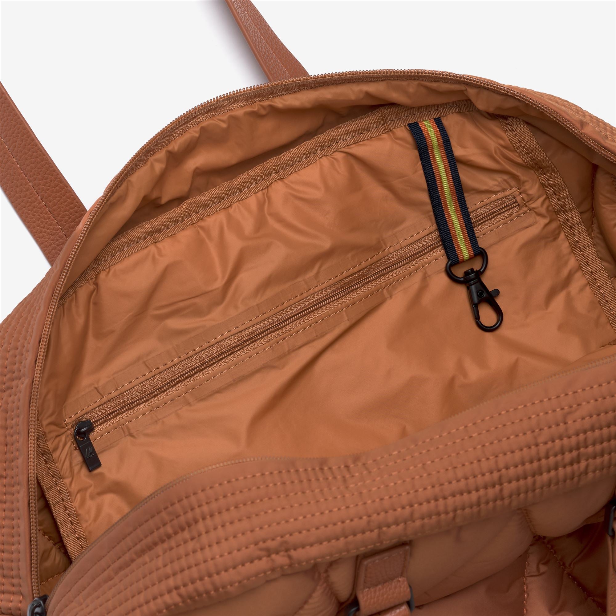 Bags_UNISEX_DIANNE_Tote Bag_ORANGE ADOBE - ECO LEATHER - Commercial 3