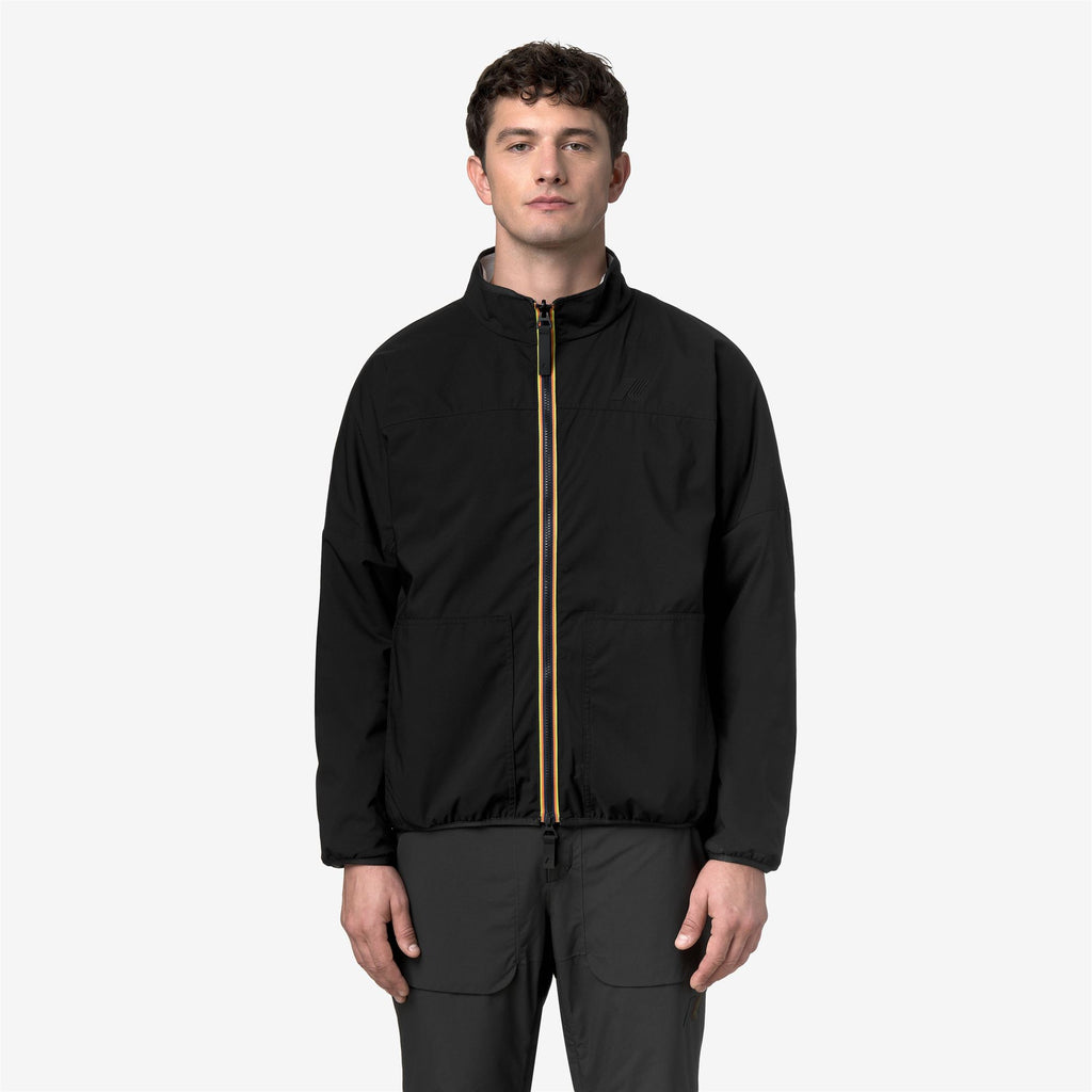 Fleece_UNISEX_BESSANNE SHERPA_Jacket_White G - Black - Commercial 7