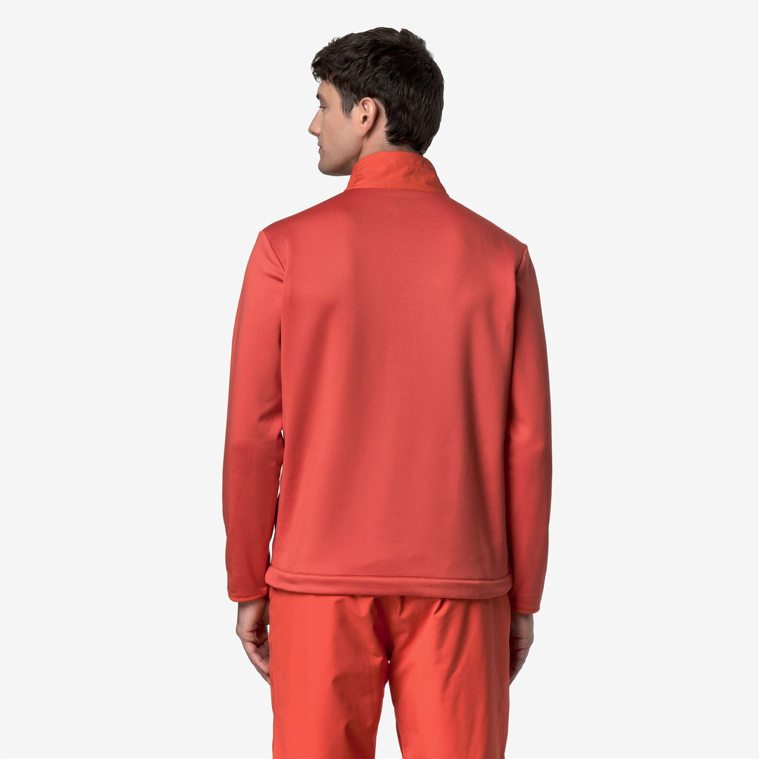 BOURG POLAR - Fleece - Jacket - Man - ORANGE FIESTA main