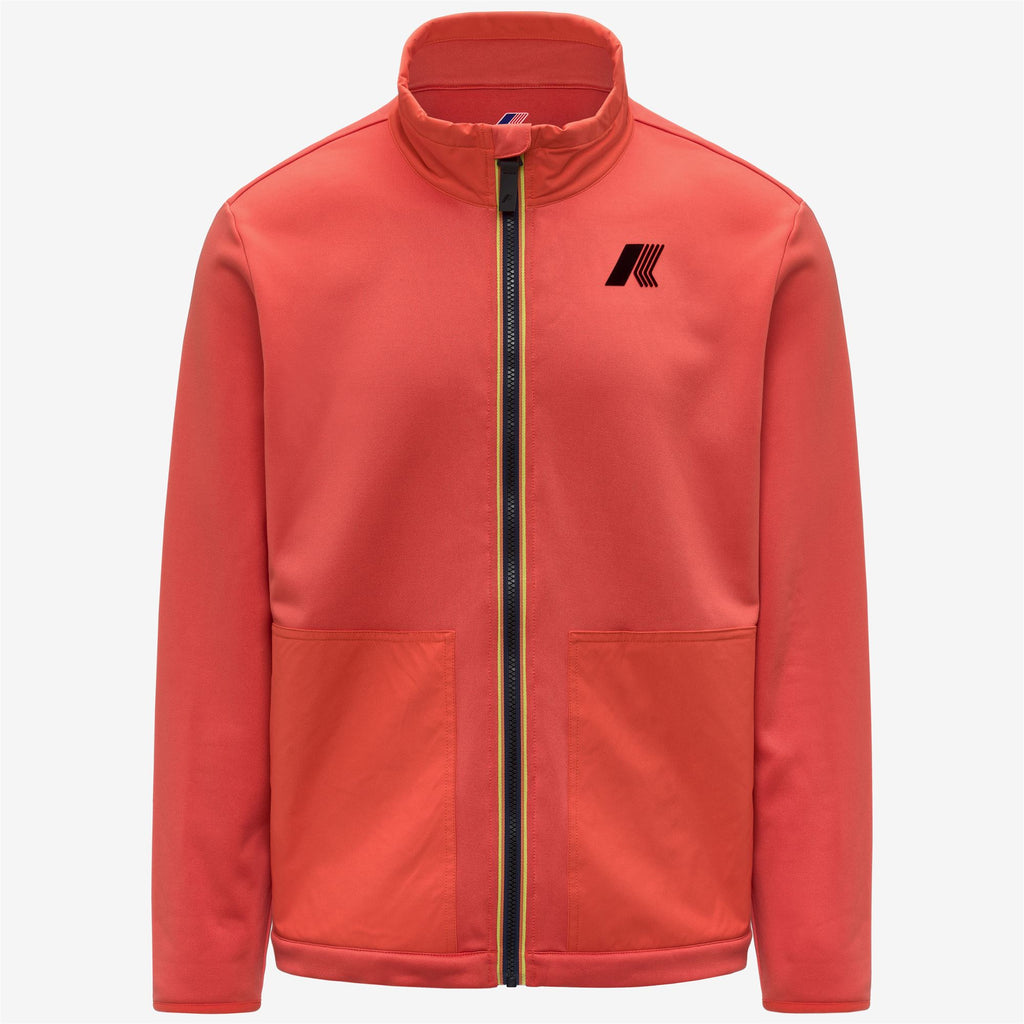 Fleece_MAN_BOURG POLAR_Jacket_Orange Fiesta - Commercial 1