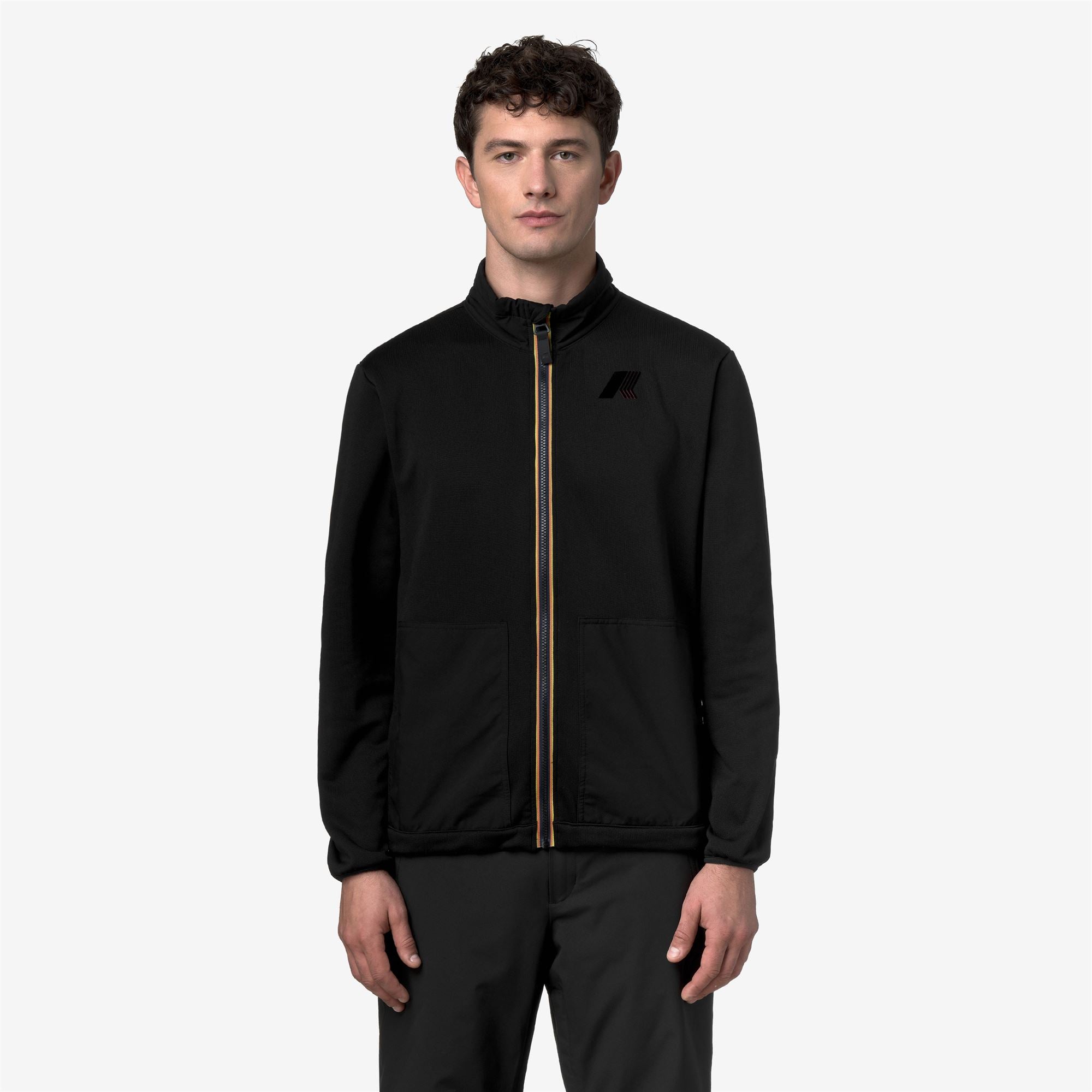 Fleece_MAN_BOURG POLAR_Jacket_Black Pure - Commercial 4