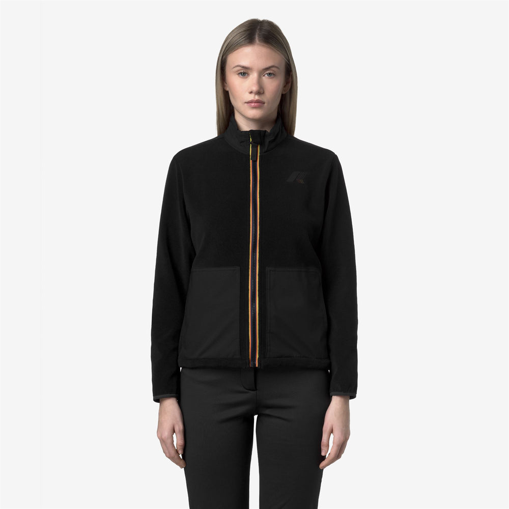 BRESSE POLAR - Fleece - Jacket - Woman - BLACK PURE 02