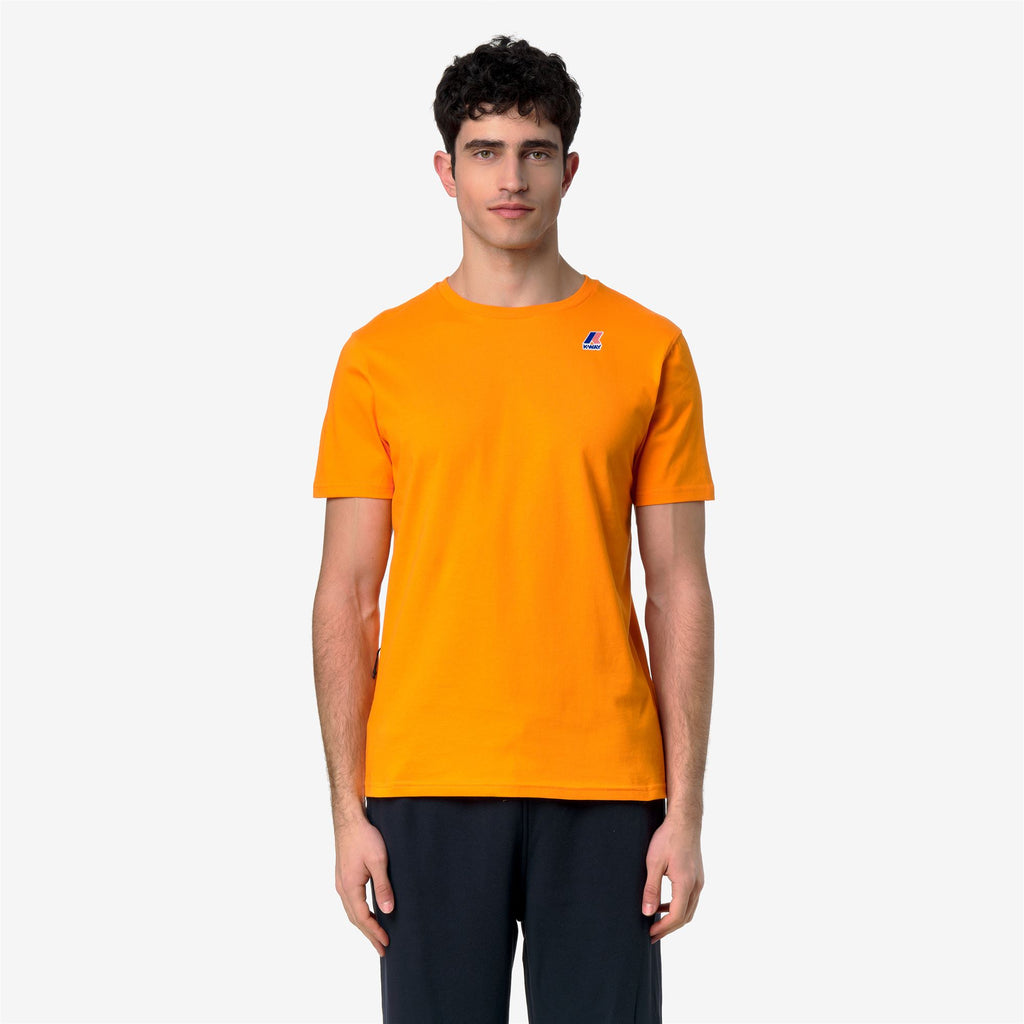 T-Shirts & Top_UNISEX_LEONIDE_T-Shirt_Orange - Commercial 4