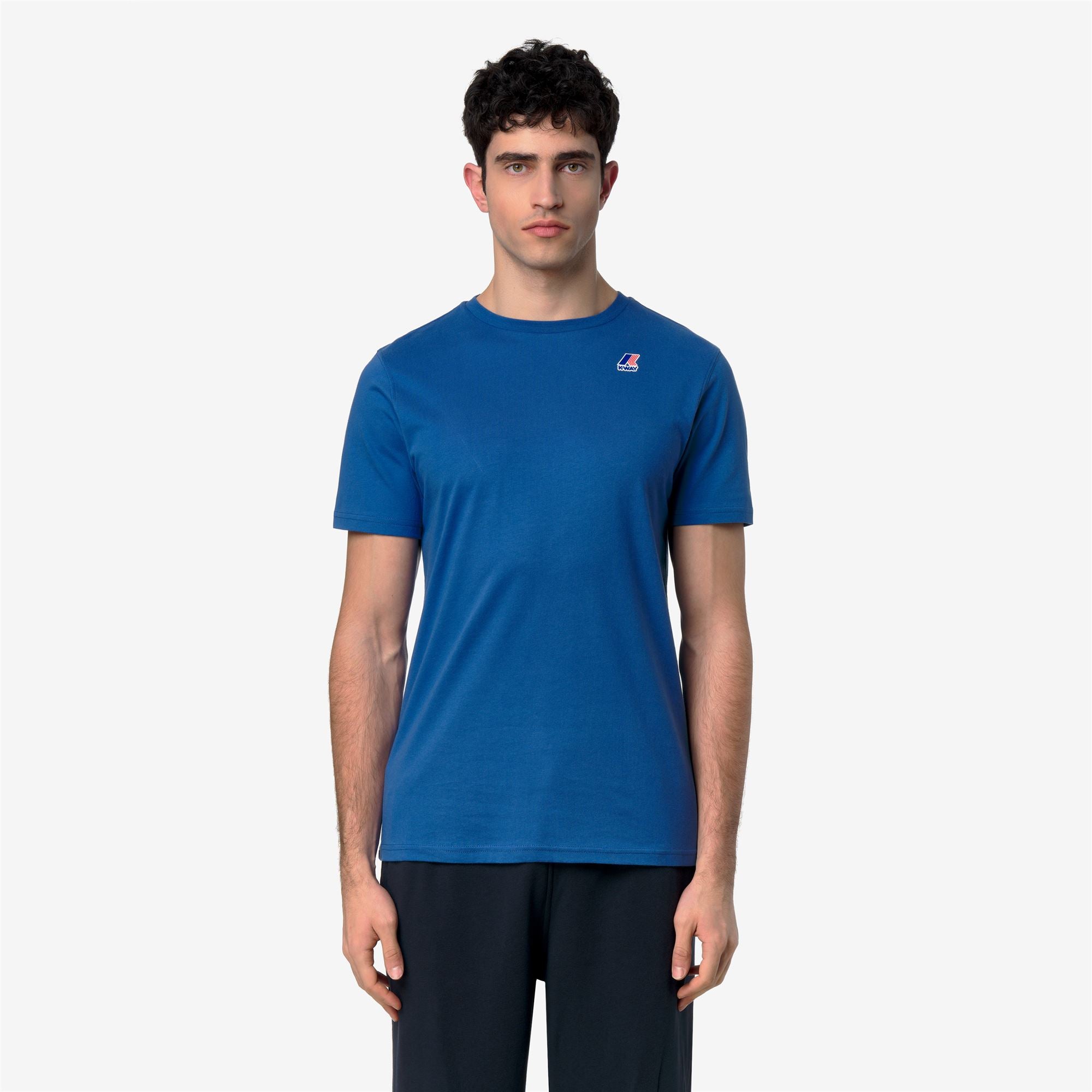 T-Shirts & Top_UNISEX_LEONIDE_T-Shirt_Blue Royal Marine - Commercial 4