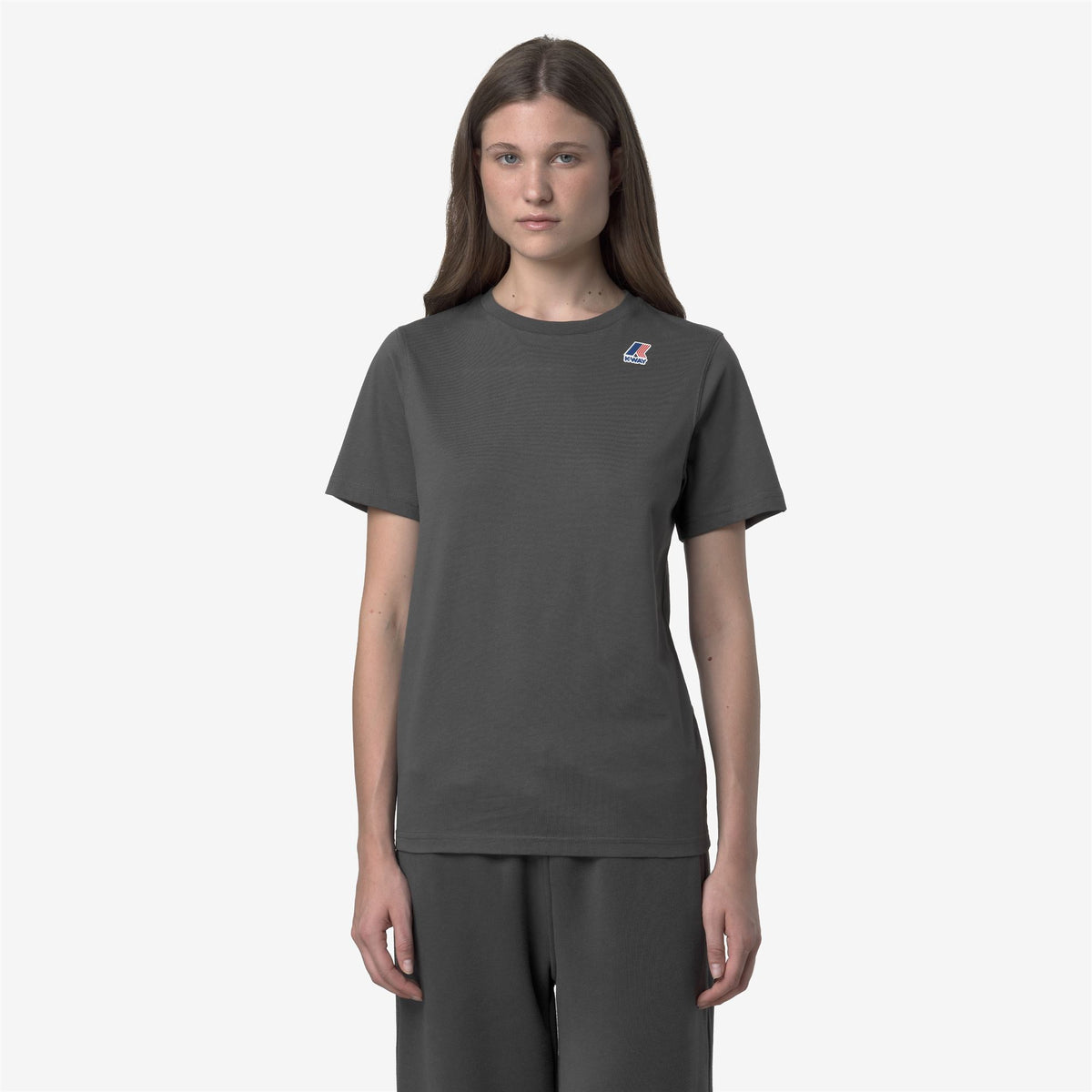 T-Shirts & Top_UNISEX_LEONIDE_T-Shirt_Grey Shadow Dk - Commercial 4