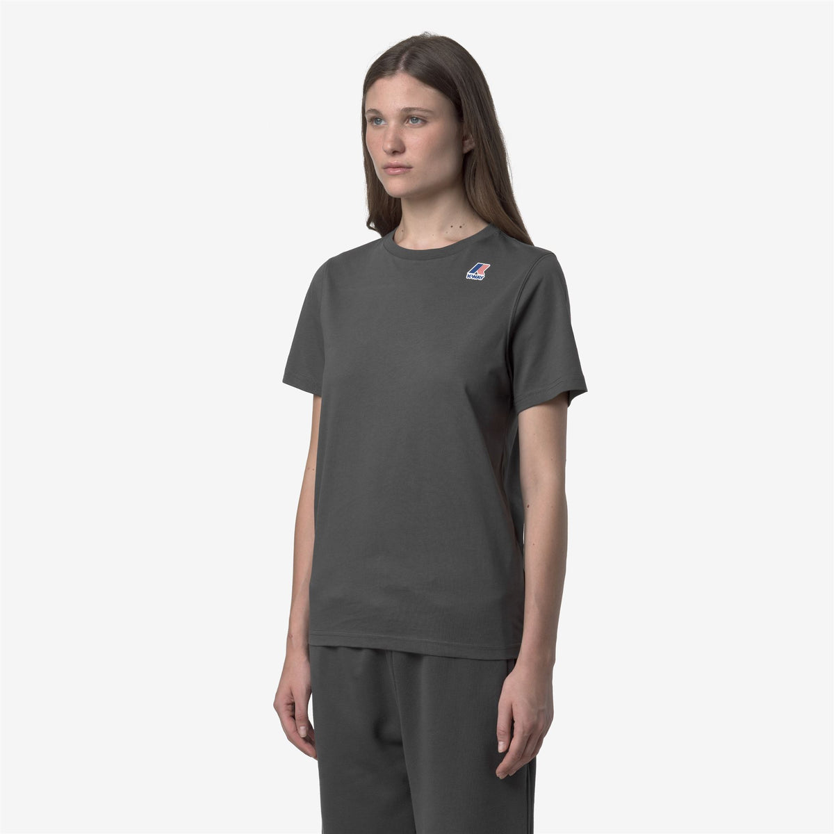 T-Shirts & Top_UNISEX_LEONIDE_T-Shirt_Grey Shadow Dk - Commercial 5
