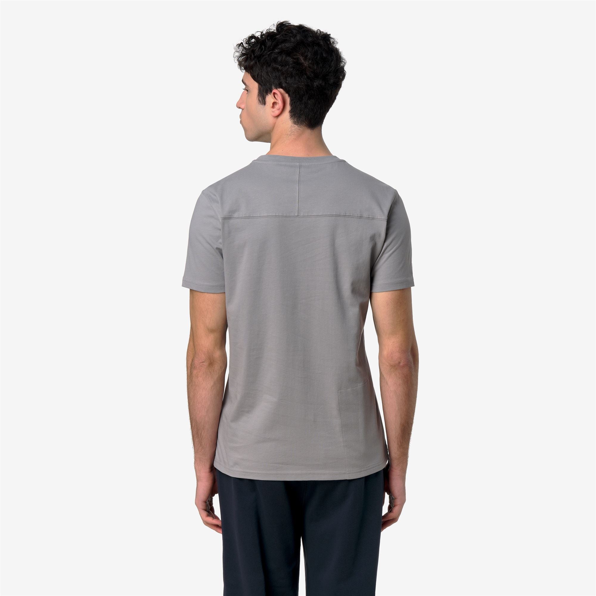 T-Shirts & Top_UNISEX_LEONIDE_T-Shirt_Grey Frost - Commercial 6