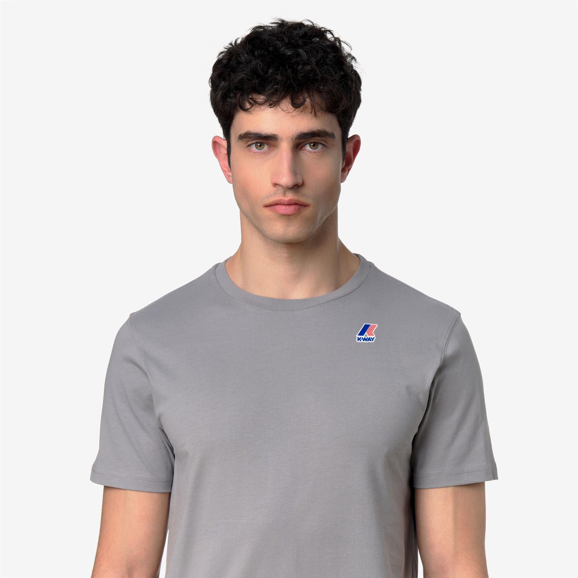 T-Shirts & Top_UNISEX_LEONIDE_T-Shirt_Grey Frost - Commercial 7