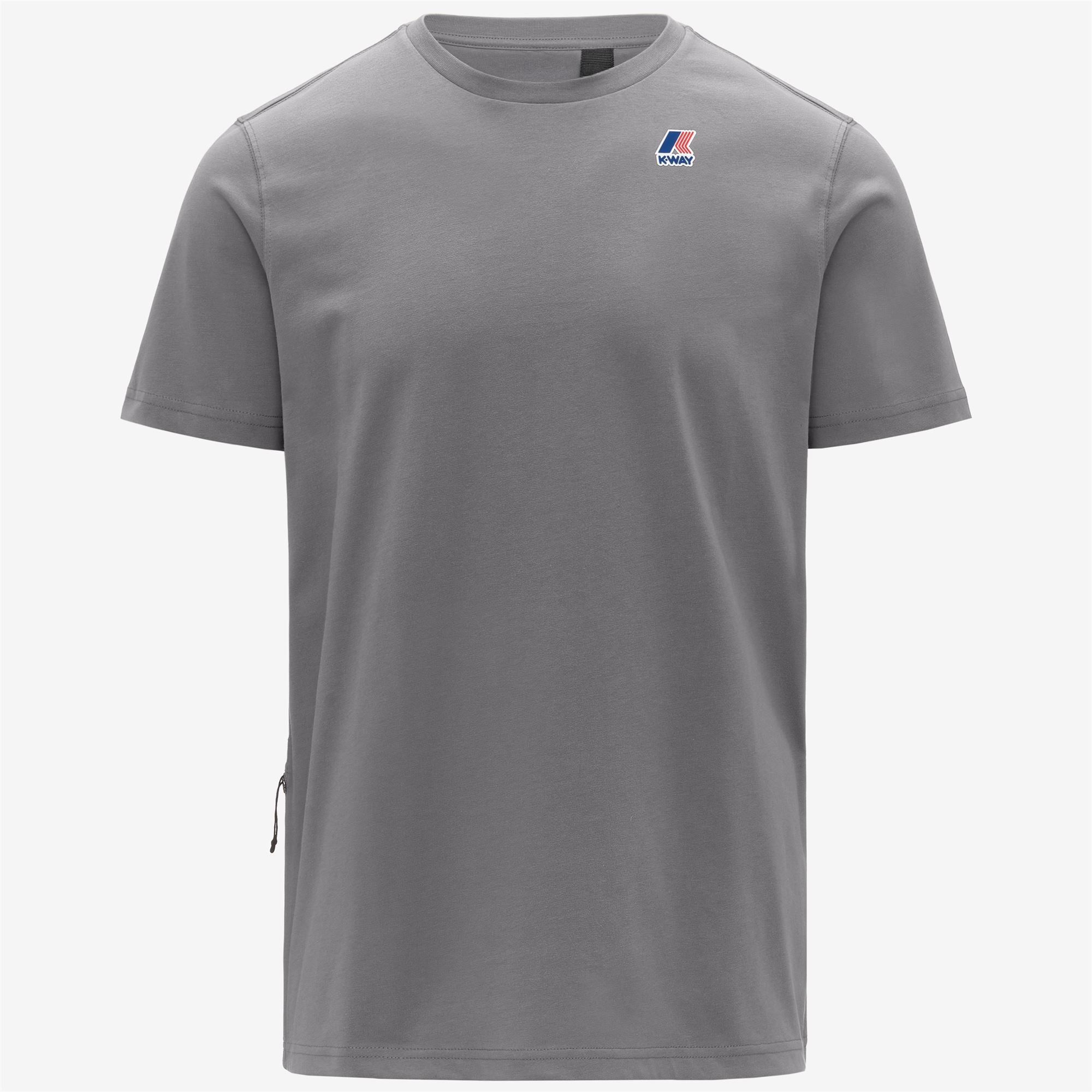 T-Shirts & Top_UNISEX_LEONIDE_T-Shirt_Grey Frost - Commercial 1