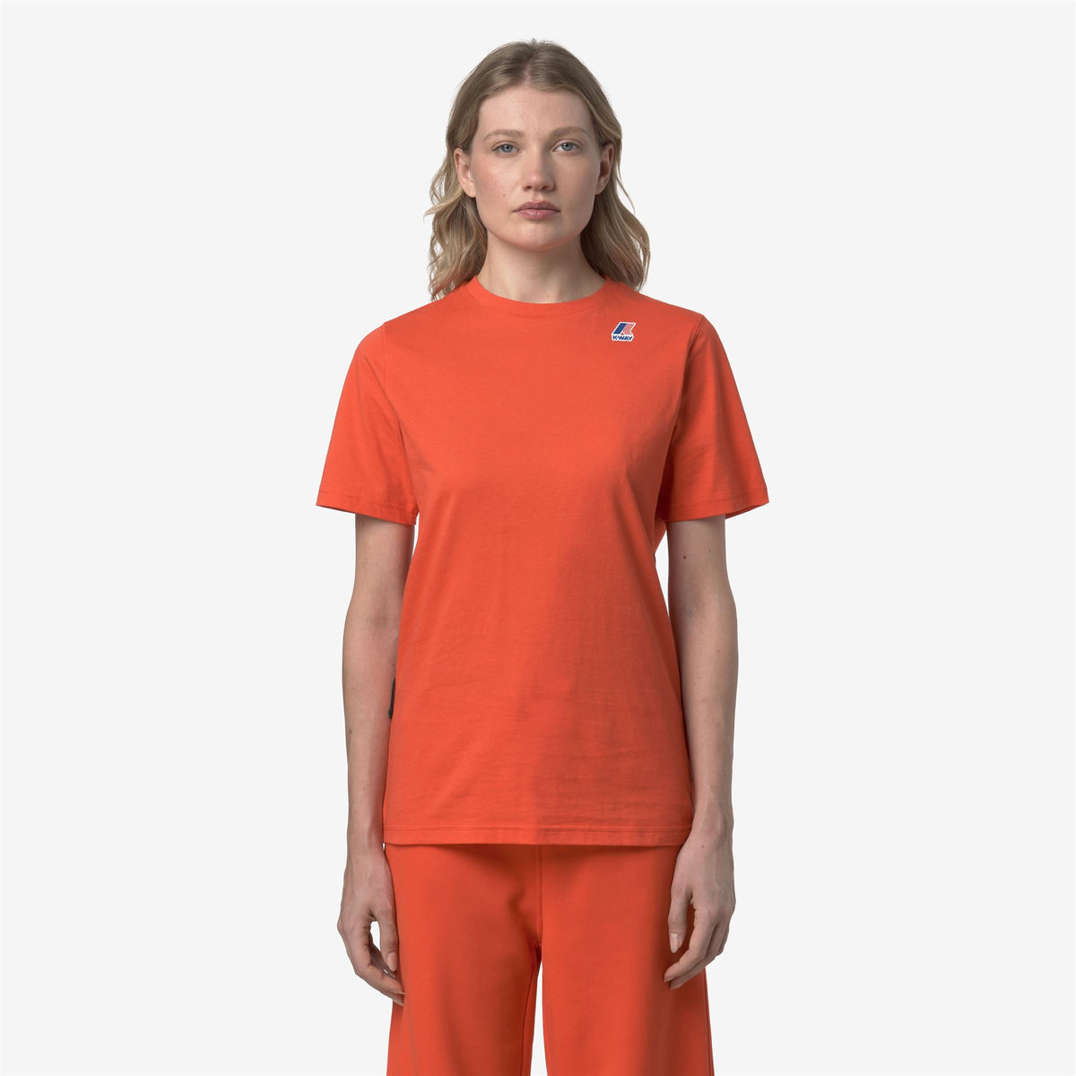 T-Shirts & Top_UNISEX_LEONIDE_T-Shirt_Orange Fiesta - Commercial 4