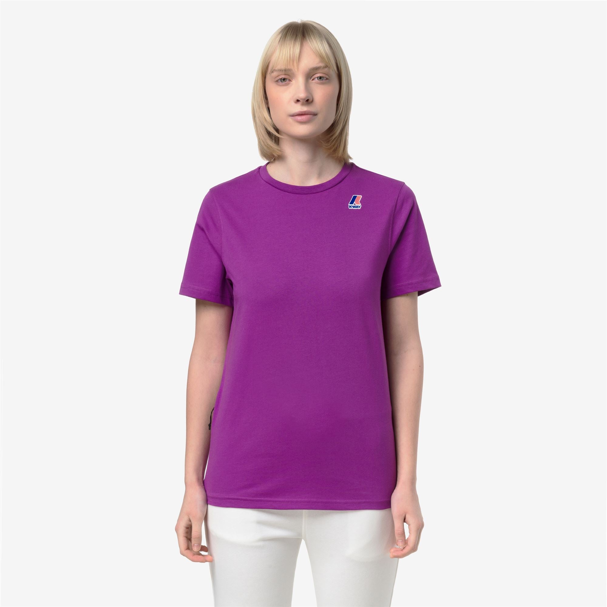 T-Shirts & Top_UNISEX_LEONIDE_T-Shirt_Violet - Commercial 4