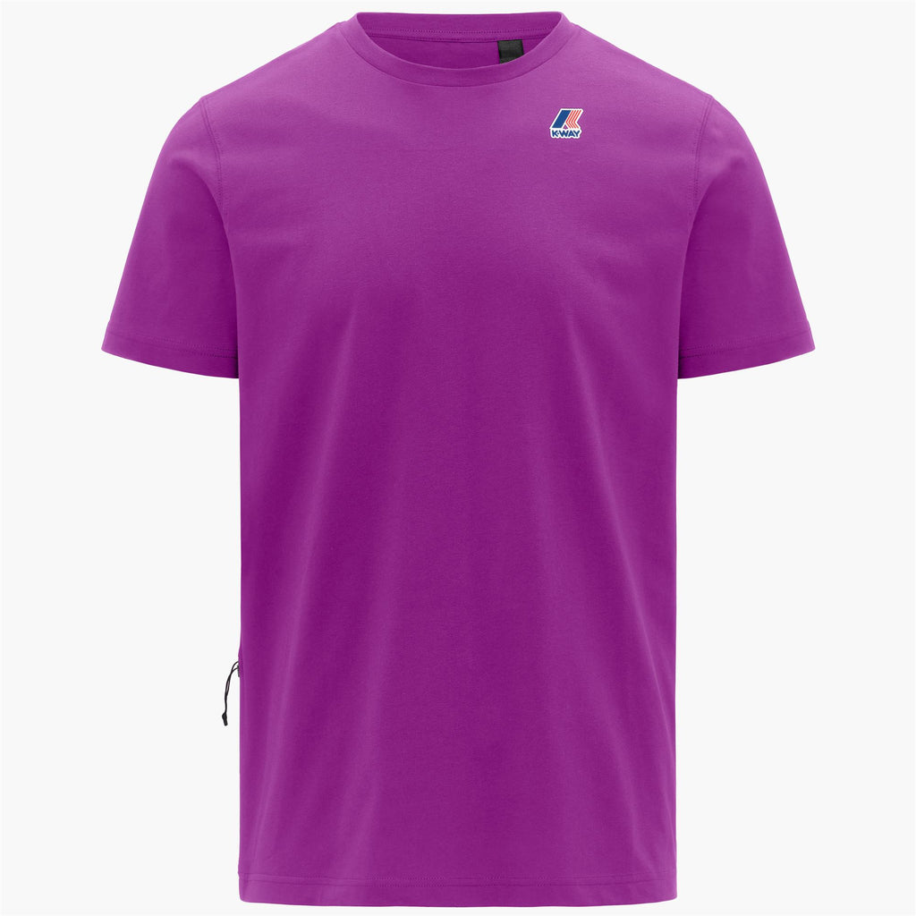 T-Shirts & Top_UNISEX_LEONIDE_T-Shirt_Violet - Commercial 1