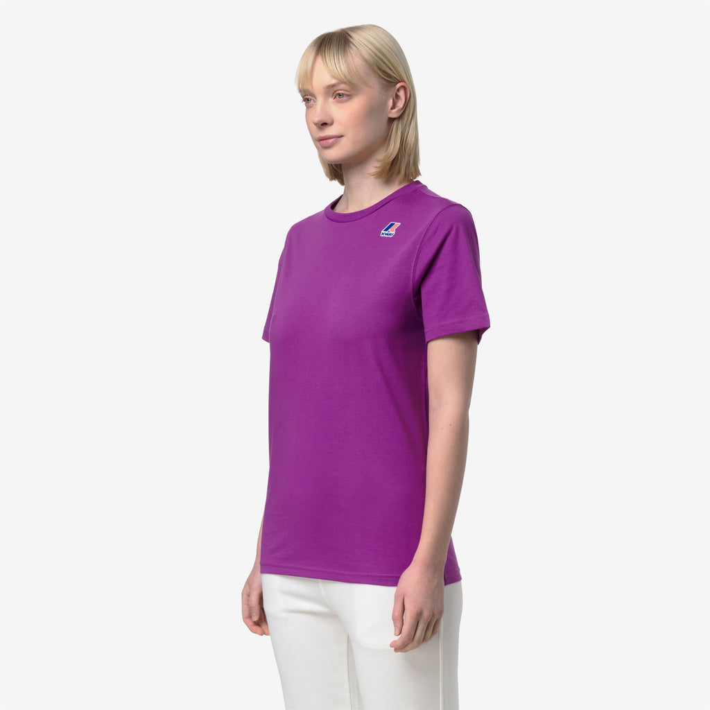 T-Shirts & Top_UNISEX_LEONIDE_T-Shirt_Violet - Commercial 5