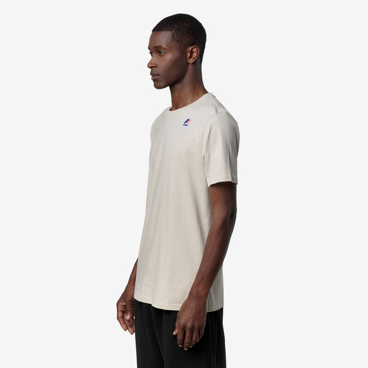 Camiseta unisex plegable de algodón beige para actividades al aire libre 5