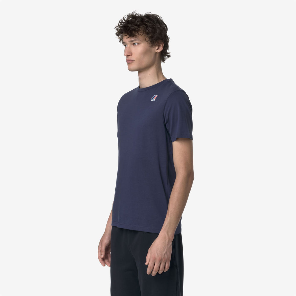 T-Shirts & Top_UNISEX_LEONIDE_T-Shirt_Blue Deep Cobalt - Commercial 5