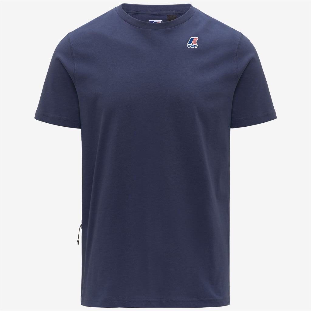 T-Shirts & Top_UNISEX_LEONIDE_T-Shirt_Blue Deep Cobalt - Commercial 1