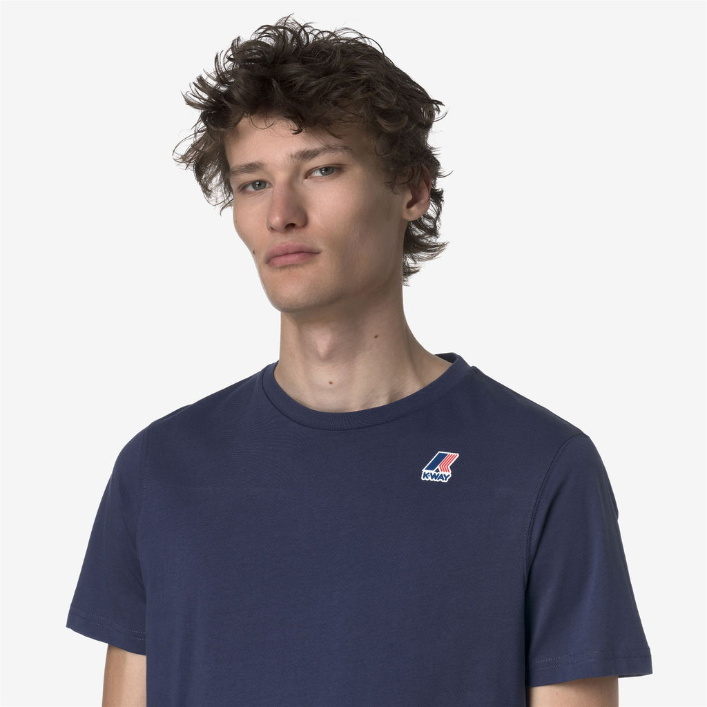 T-Shirts & Top_UNISEX_LEONIDE_T-Shirt_Blue Deep Cobalt - Commercial 7
